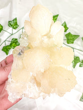 Load image into Gallery viewer, Peach Stilbite with Clear Apophyllite and Okenite Mineral Specimen #5 (AA)