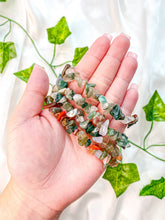 Load image into Gallery viewer, Moss Agate Chip Bracelet