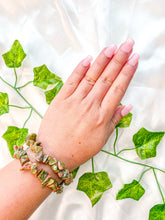 Load image into Gallery viewer, Unakite Chip Bracelet