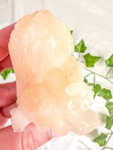 Load image into Gallery viewer, Peach Stilbite with Green Apophyllite and Okenite Mineral Specimen #9