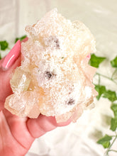 Load image into Gallery viewer, Peach Stilbite with Green Apophyllite and Okenite Mineral Specimen #9