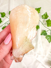 Load image into Gallery viewer, Peach Stilbite with Green Apophyllite Mineral Specimen #10