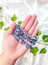 Load image into Gallery viewer, Blue Aventurine Chip Bracelet