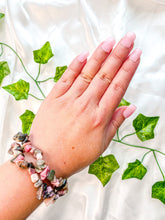 Load image into Gallery viewer, Rhodonite Chip Bracelet