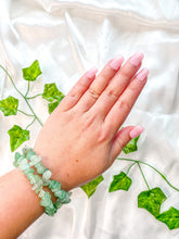 Load image into Gallery viewer, Green Aventurine Chip Bracelet