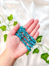 Load image into Gallery viewer, Blue Apatite Chip Bracelet