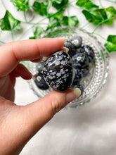 Load image into Gallery viewer, Snowflake Obsidian Tumbled Stones