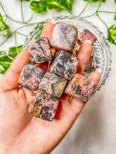 Load image into Gallery viewer, Rhodonite Cube