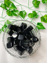 Load image into Gallery viewer, Black Obsidian Cube