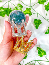 Load image into Gallery viewer, Bedazzle Crown Sphere Stand