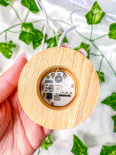 Load image into Gallery viewer, Wooden Light Up Sphere Stand