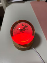 Load image into Gallery viewer, Wooden Light Up Sphere Stand