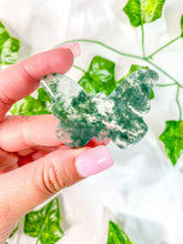 Load image into Gallery viewer, Moss Agate Butterfly