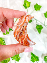 Load image into Gallery viewer, Pink Crazy Lace Agate Moon