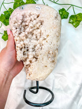 Load image into Gallery viewer, Pink Amethyst on Stand #3