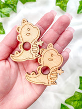 Load image into Gallery viewer, Wooden Dino Sphere Stand