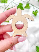 Load image into Gallery viewer, Wooden Turtle Sphere Stand