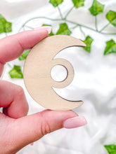 Load image into Gallery viewer, Wooden Moon Sphere Stand