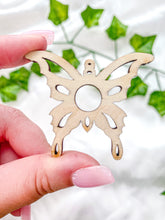 Load image into Gallery viewer, Wooden Butterfly Sphere Stand