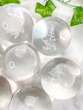 Load image into Gallery viewer, Engraved Glass Sphere