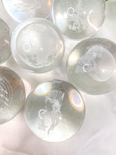 Load image into Gallery viewer, Engraved Glass Sphere