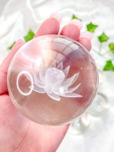 Load image into Gallery viewer, Engraved Glass Sphere