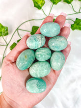 Load image into Gallery viewer, Amazonite Tumbled Stones