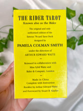 Load image into Gallery viewer, The Rider Tarot Deck