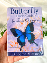 Load image into Gallery viewer, Butterfly Oracle Cards for Life Changes Deck