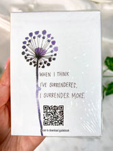 Load image into Gallery viewer, When I Lean on Certainty and Faith I Change My Mind About The World I See Oracle Deck