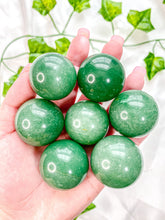 Load image into Gallery viewer, Green Aventurine Sphere (Small)