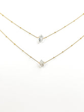 Load image into Gallery viewer, Herkimer Diamond Quartz Necklace