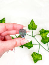 Load image into Gallery viewer, Mini Fluorite Millennium Falcon (Star Wars)