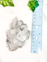 Load image into Gallery viewer, Clear Apophyllite Cluster on Blue Chalcedony Specimen #2
