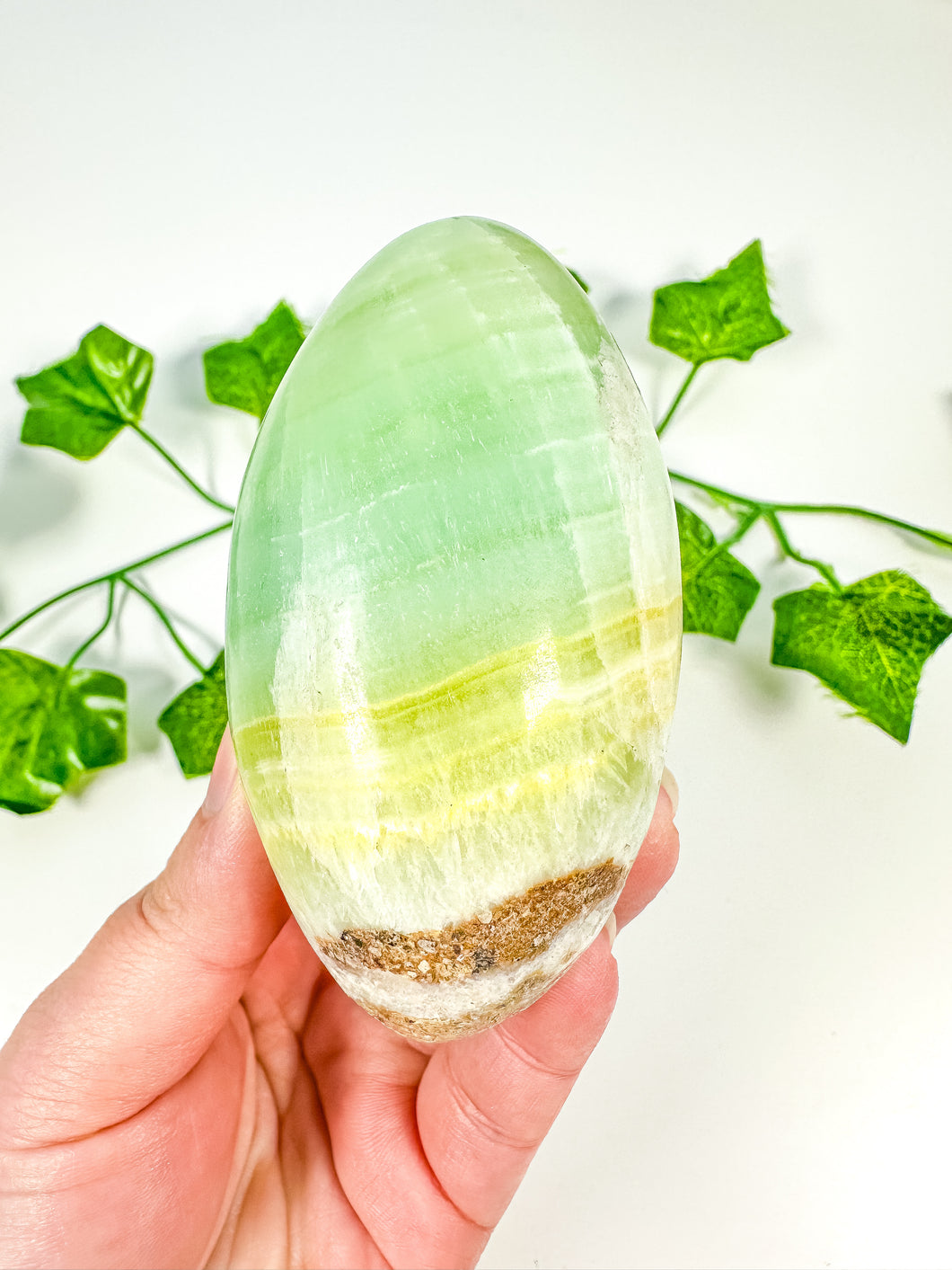 Pistachio Calcite Shiva (PC35)