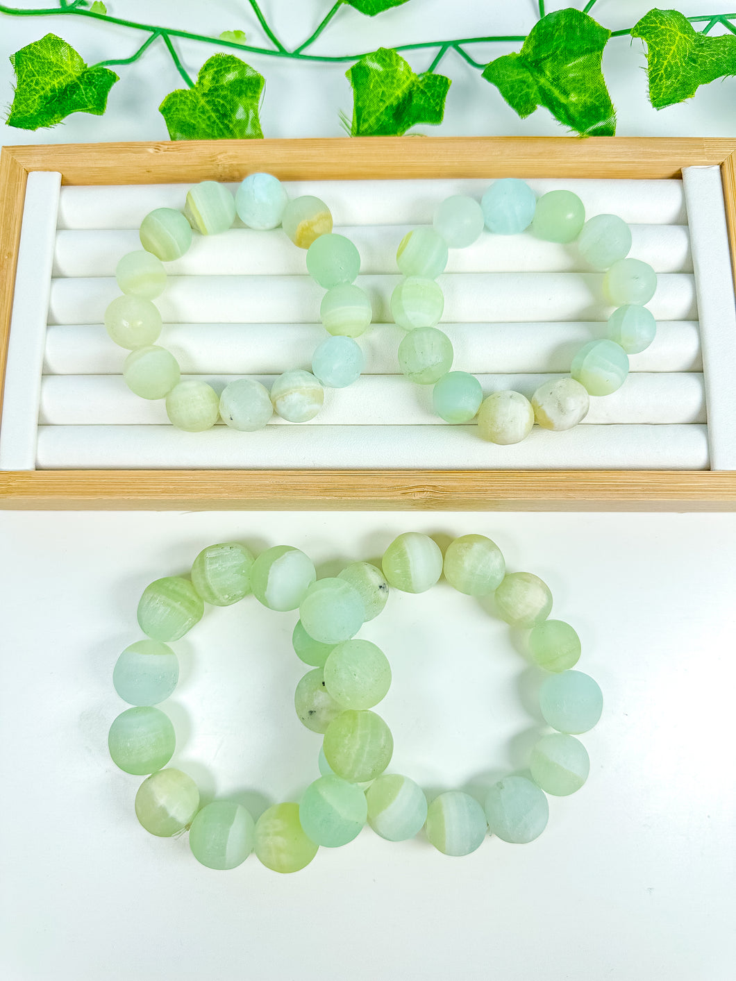 Pistachio Calcite Bracelet