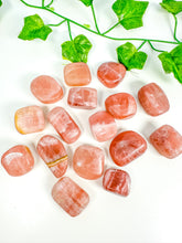 Load image into Gallery viewer, Rose Calcite Tumbled Stones
