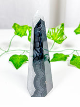 Load image into Gallery viewer, Black Agate Tower (19A)
