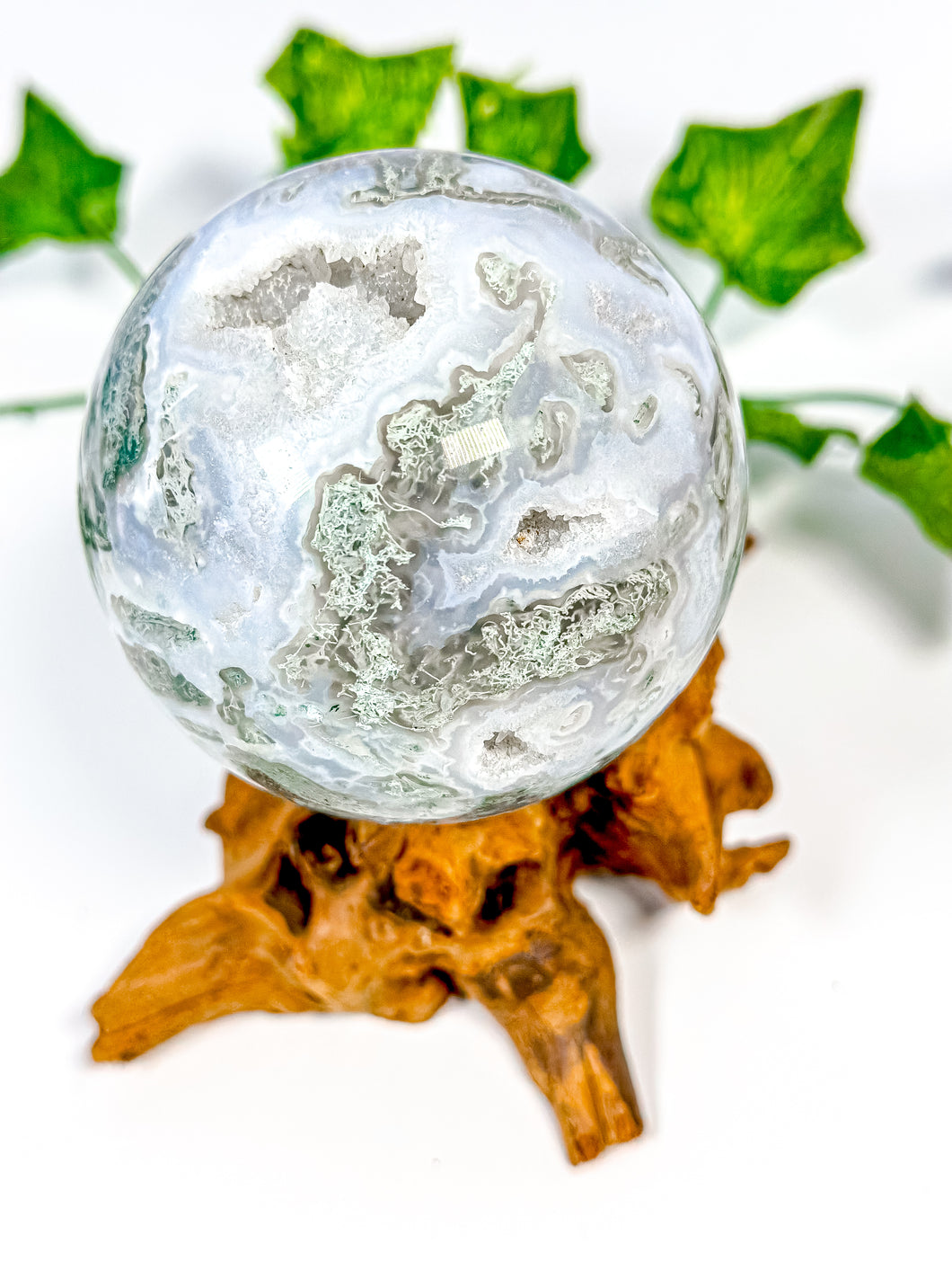 Moss Agate Sphere (62A)