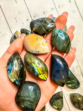 Load image into Gallery viewer, Labradorite Cabochon High Flash (HQ)
