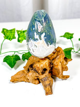 Load image into Gallery viewer, Moss Agate Egg (25B)

