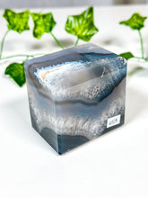 Load image into Gallery viewer, Volcanic Agate Cube (UV) 45A
