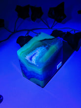 Load image into Gallery viewer, Volcanic Agate Cube (UV) 45A
