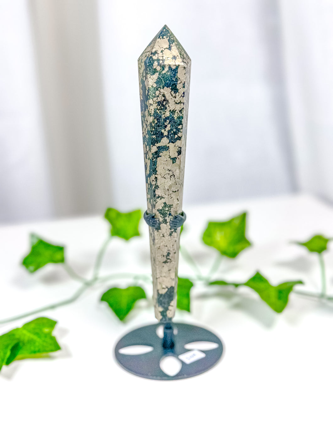 Pyrite Wand on Stand (54A)