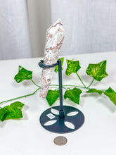 Load image into Gallery viewer, Crazy Lace Agate Wand on Stand (26A)

