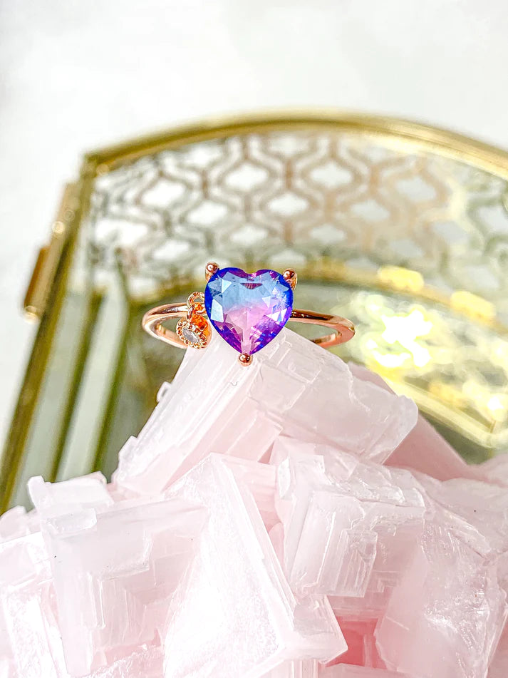 Twilight Heart Ring | Fine Jewelry