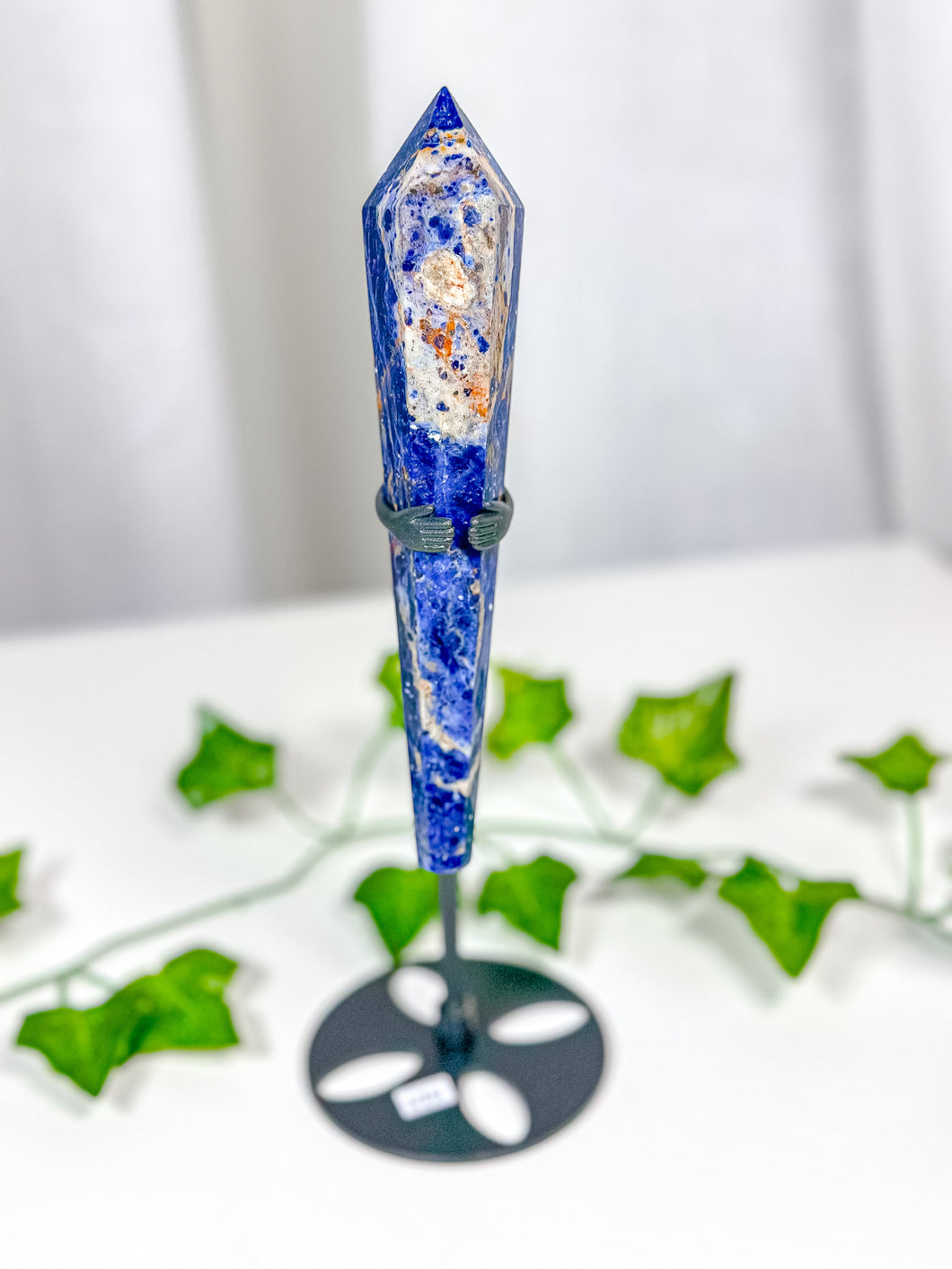 Sodalite Wand on Stand (68D)