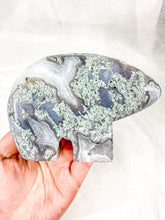 Load image into Gallery viewer, Moss agate Elephant (70H)
