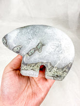 Load image into Gallery viewer, Moss agate Elephant (70H)
