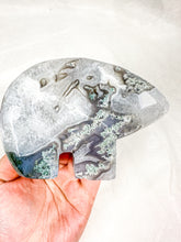 Load image into Gallery viewer, Moss agate Elephant (65D)
